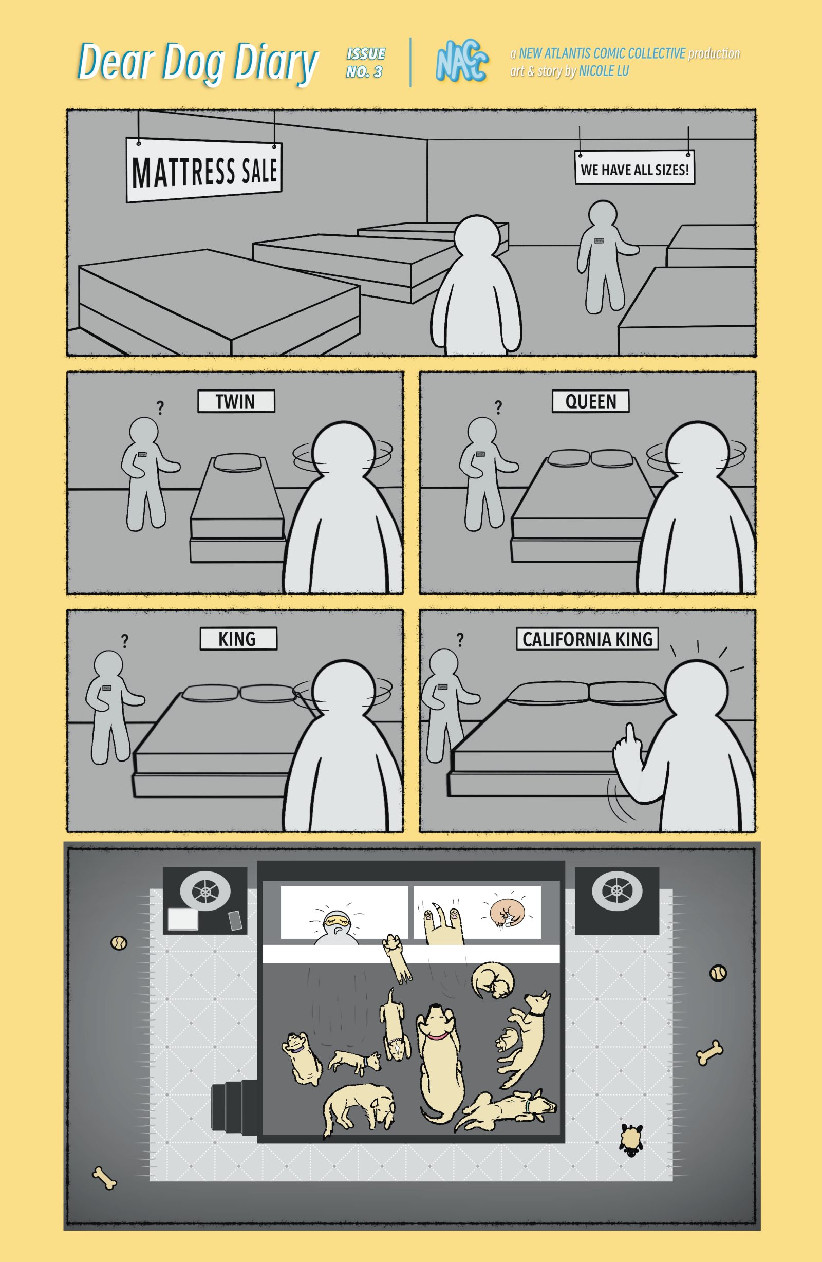 Dear Dog Diary Issue #3, page 1