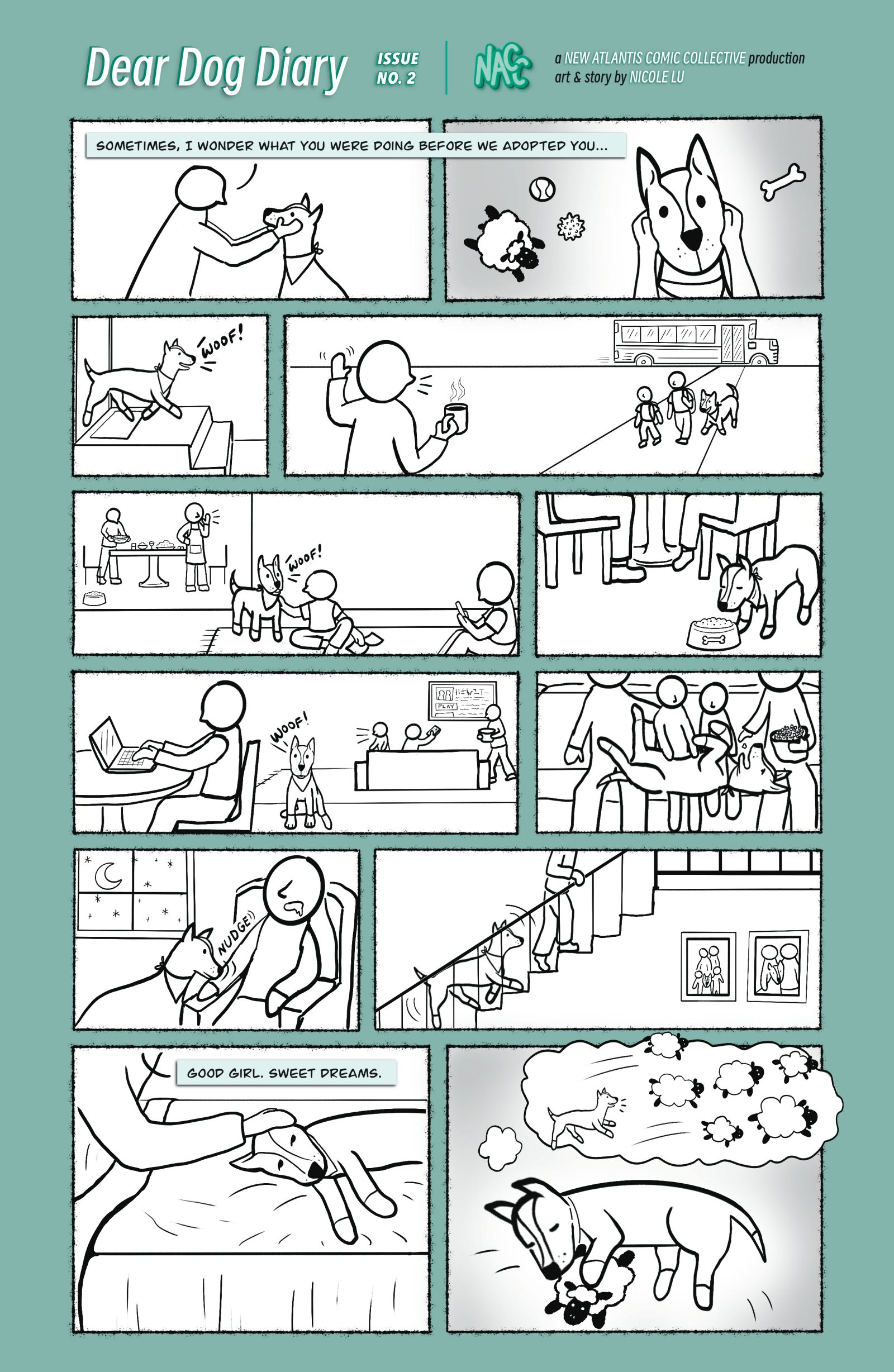 Dear Dog Diary Issue #2, page 1