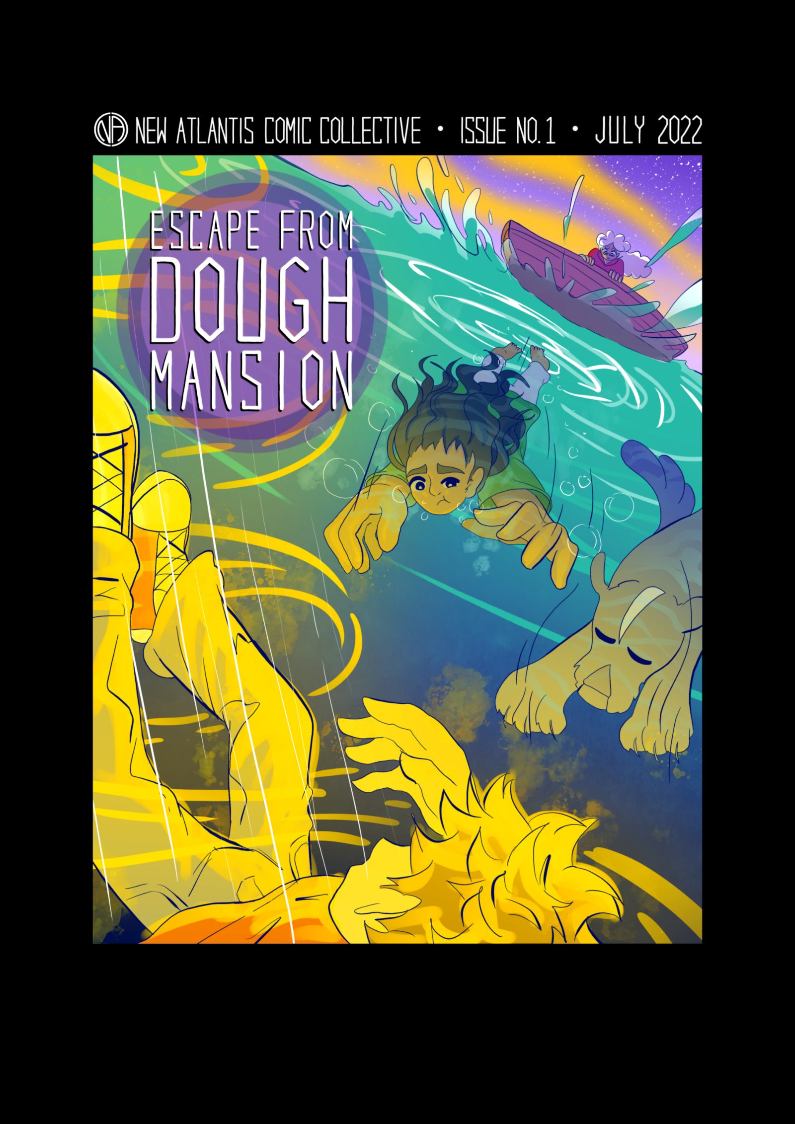 Escape From Dough Mansion Unlimited Issue #1, page 1